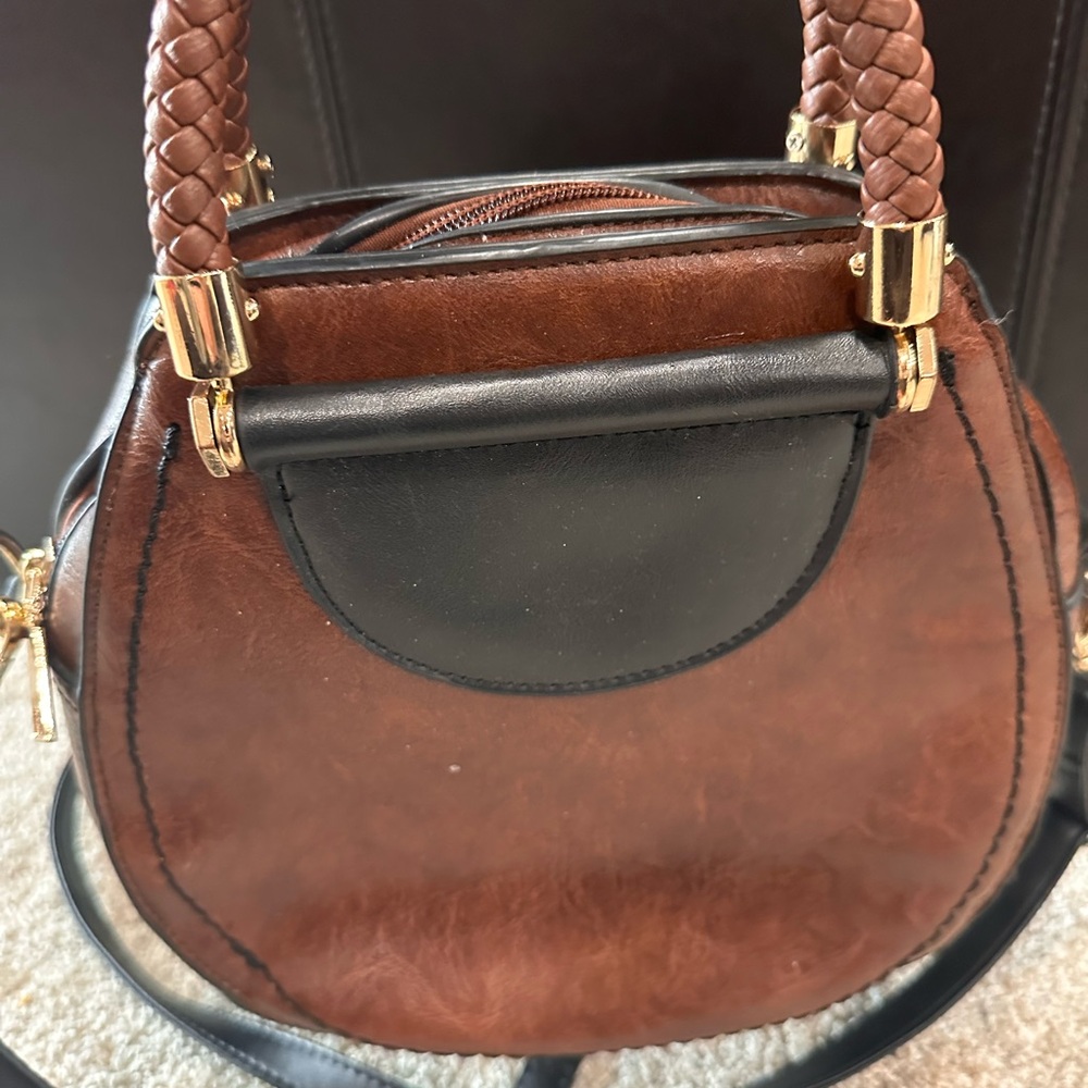 Brown purse handbag - Picture 7 of 12